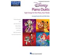 Disney Piano Duets (Hal Leonard Student Piano Library): Popular Songs - 8 Songs for 1 Piano, 4 Hands