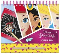 Disney Princess Scratch Book with Spiral Binder - Pink / 274g