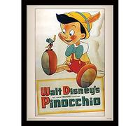 Disney Pinocchio (Conscience) 30x40 cm Framed Print