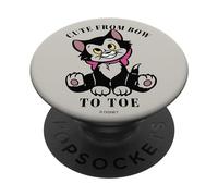 Disney Pinocchio Figaro Cute From Bow To Toe PopSockets Swappable PopGrip