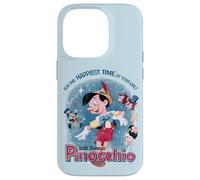 Disney Pinocchio For The Happiest Time In Your Life Retro Case for iPhone 14 Pro