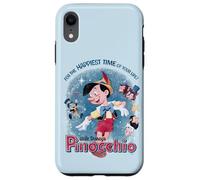 Disney Pinocchio For The Happiest Time In Your Life Retro Case for iPhone XR