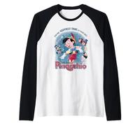 Disney Pinocchio for The Happiest Time in Your Life Retro Raglan Baseball Tee