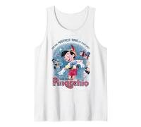 Disney Pinocchio for The Happiest Time in Your Life Retro Tank Top