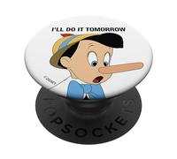 Disney Pinocchio I'll Do It Tomorrow PopSockets Swappable PopGrip
