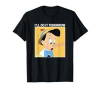 Disney Pinocchio I'll Do It Tomorrow V2 T-Shirt