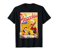 Disney Pinocchio Vintage Storybook Poster T-Shirt