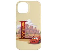 Disney & Pixar Alphabet Monogram Letter L Lightning McQueen Case for iPhone 14