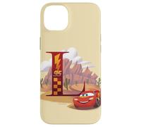 Disney & Pixar Alphabet Monogram Letter L Lightning McQueen Case for iPhone 14 Plus