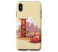 Disney & Pixar Alphabet Monogram Letter L Lightning McQueen Case for iPhone XS Max