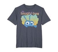 Disney Pixar Bug's Life Tough To Be A Bug T-Shirt, Men's Big and Tall, Heather Blue, 6X Tall