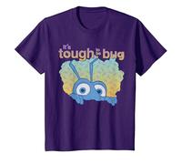 Disney Pixar Bug's Life Tough To Be A Bug T-Shirt, Youth, Purple, 3T