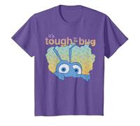 Disney Pixar Bug's Life Tough To Be A Bug T-Shirt, Youth, Purple Heather, 4T