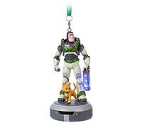 Disney Pixar Buzz Lightyear and Sox Light-Up Living Magic Sketchbook Ornament Lightyear