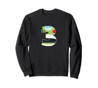 Disney & Pixar Buzz Lightyear Numbers 3 Third 3rd Birthday Sweatshirt