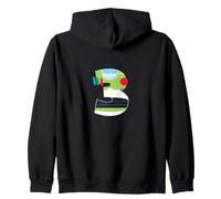 Disney & Pixar Buzz Lightyear Numbers 3 Third 3rd Birthday Zip Hoodie