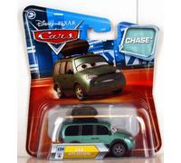 Disney Pixar Cars - 1:55 Scale Diecast - Lenticular Series 2 - Changing Eyes VAN WITH STICKERS