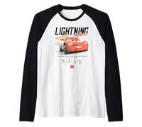 Disney Pixar Cars 2 Custom-Built Piston Cup Racer Distressed Raglan Baseball Tee