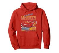 Disney Pixar Cars 2 Lighting Mc Queen Think Fast Portrait Pullover Hoodie