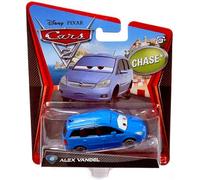 Disney Pixar CARS 2 Movie 1:55 Die Cast Car Alex Vandel # 45 *Chase*