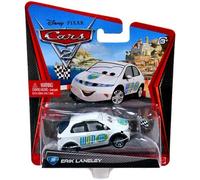 Disney Pixar CARS 2 Movie 1:55 Die Cast Car Erik Laneley # 39 (WGP Race Starter)