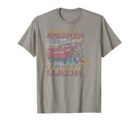 Disney Pixar Cars 4th of July McQueen American Classic Retro T-Shirt
