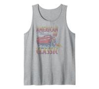 Disney Pixar Cars 4th of July McQueen American Classic Retro Tank Top