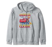 Disney Pixar Cars 4th Of July McQueen American Classic Retro Zip Hoodie