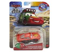 Disney Pixar Cars Cryptid Buster Lightning McQueen Color Changers - On The Road Series - Changes Red to Green