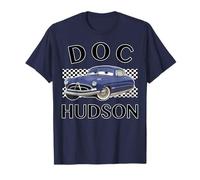 Disney Pixar Cars Doc Hudson Finish Line Poster T-Shirt