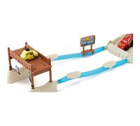 Disney Pixar Cars Fireball Beach Water Action Track Playset & Lightning McQueen