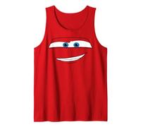 Disney Pixar Cars Lightning McQueen Big Face Tank Top