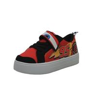 Disney Pixar Cars Lightning McQueen Boys Trainers - Kids Skate Shoes with Touch-Strap & Lace-Up Fastening, Toddler Boys Trainers, Child UK Sizes 6-12