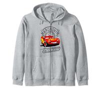 Disney Pixar Cars Lightning McQueen Kachow! Retro Shot Zip Hoodie