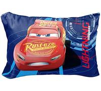 Disney Pixar Cars Lightning Speed 1 Single Reversible Pillowcase Featuring Lightning McQueen & Jackson Storm - Double-Sided Kids Super Soft Bedding (Official Disney Pixar Product)