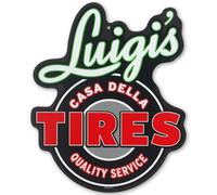 Disney Pixar Cars Luigi's Casa Della Tires Metal Wall Sign - Fun Cars Decoration for Kids' Bedroom or Garage