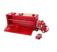 Disney Pixar Cars Mini Racers Mack Transporter with Mini Lightning McQueen Toy Car