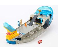 Disney Pixar Cars Mini Racers Rollin Raceway Playset with Speed Launcher and Mini Toy Cars