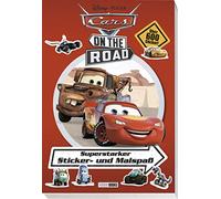Disney PIXAR Cars On The Road: Superstarker Sticker- und Malspaß: Sticker- und Malblock