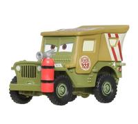 Cars de Disney y Pixar Diecast Sergeant Fire Chief Toy Vehicle for Ages 3+