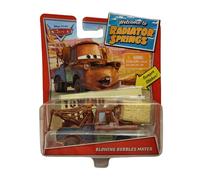 Disney Pixar Cars Soap Bubbles Hook with Bumper Sticker and Hay Bale Accessory, Multi-Colour, Scale 1:55, 9 x 4 x 3 cm, Made of Die-Cast Metal, Mattel Model GPN43