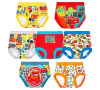 Disney Pixar Cars Toddler Potty Training Pant & Brief Combo option, Stickers & Tracking Chart In Sizes 18M, 2T, 3T, 4T