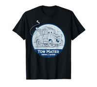Disney Pixar Cars Tow Mater Salvage Badge Graphic Tee T-Shirt
