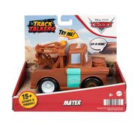 Disney and Pixar Cars Track Talkers Mater, 5.5-in, Authentic Favorite Tow Truck Movie Character Sound Effects Vehicle, Fun Gift for Kids Aged 3 Years and Older