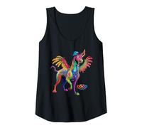 Disney Pixar Coco Dante Alebrije Spirit Animal Tank Top, Women, Black, Medium