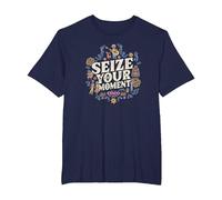 Disney Pixar Coco Seize Your Moment T-Shirt, Men's Big and Tall, Navy Blue, 3X Tall