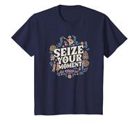 Disney Pixar Coco Seize Your Moment T-Shirt, Youth, Navy Blue, 3T