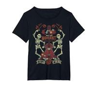 Disney Pixar Coco Your Moment Skeletons T-Shirt, Women's Plus, Black, 4X