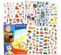 Disney Pixar Film Temporary Tattoos and Stickers Set Party Supplies with 50 Temporary Tattoos and 150 Stickers | Pixar Party Items