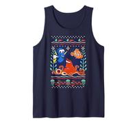 Disney Pixar Finding Dory Hank Nemo Dory Ugly Sweater Style Tank Top